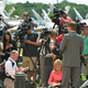 Defense attorney Marc O'Mara at a press conference (Getty Images)